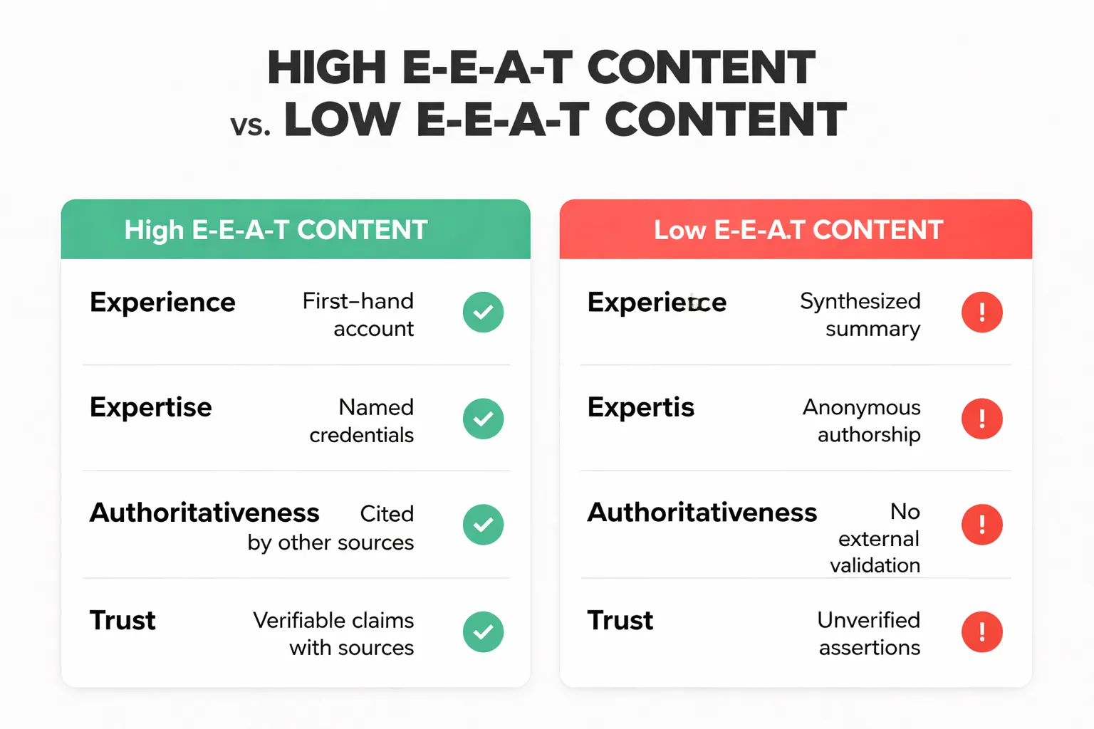  Flowchart showing how Google quality raters feed into ranking systems — starting with 'Rater evaluates page', branching to 'Needs Met rating' and 'Page Quality rating', flowing into 'Aggregate feedback data', then 'Machine learning model training', and ending at 'Search ranking adjustments'