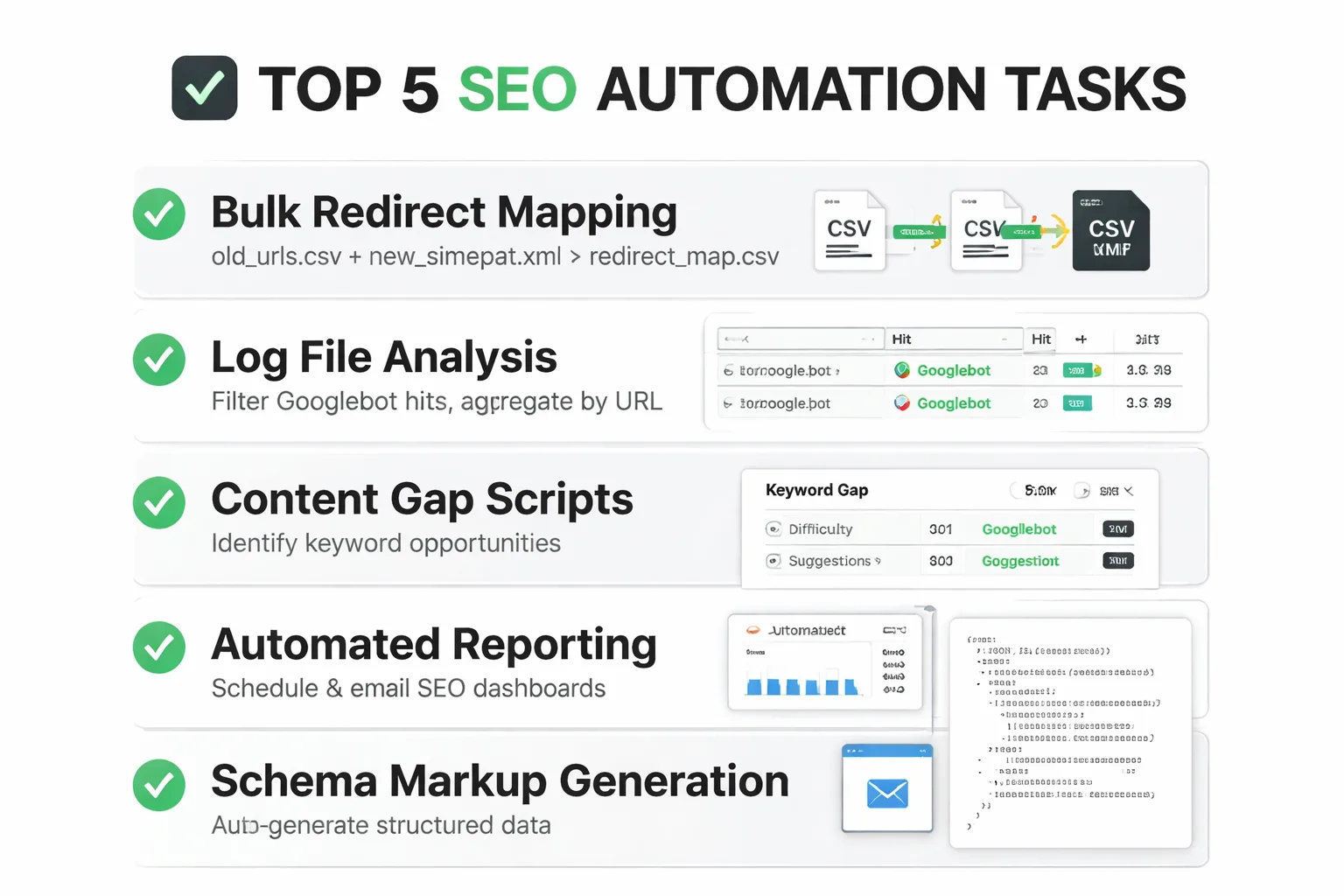 Flowchart showing how Claude Code works for SEO: from natural language prompt → code generation → autonomous debugging → file output → SEO data result, with decision points at 'error detected' and 'output validation'