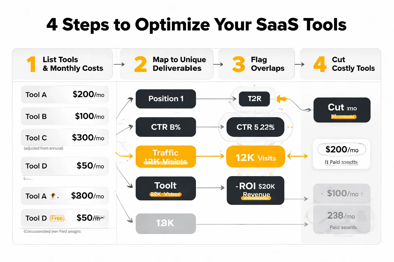 30-minute stack audit: the cost-per-insight framework
