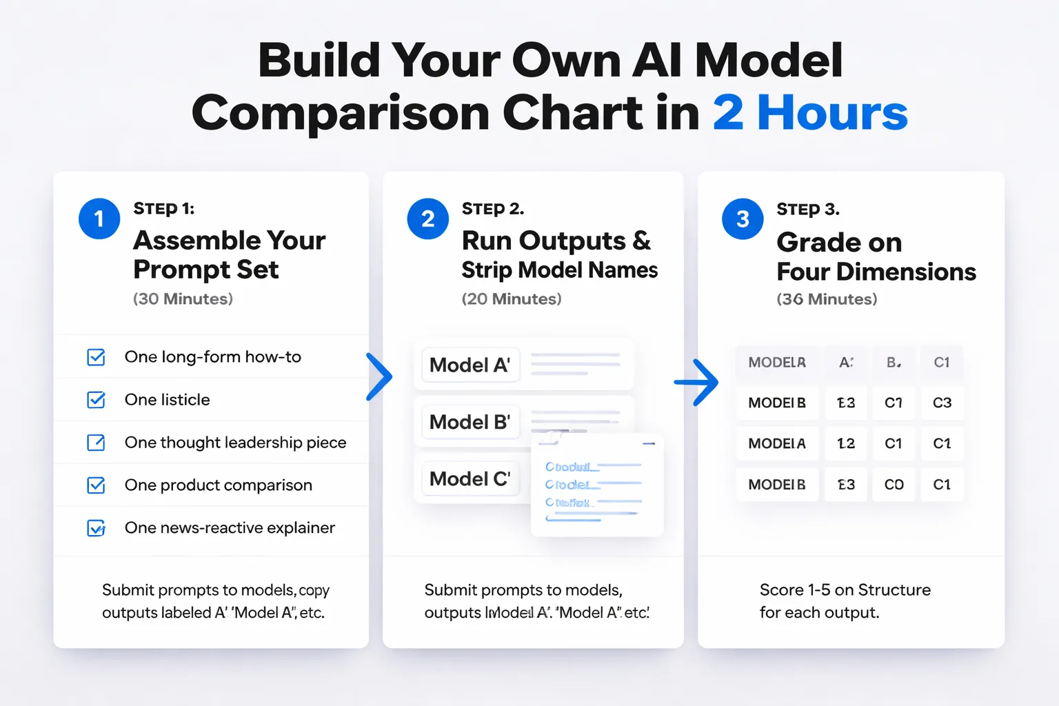 Six frameworks ranked by practical signal strength for content teams