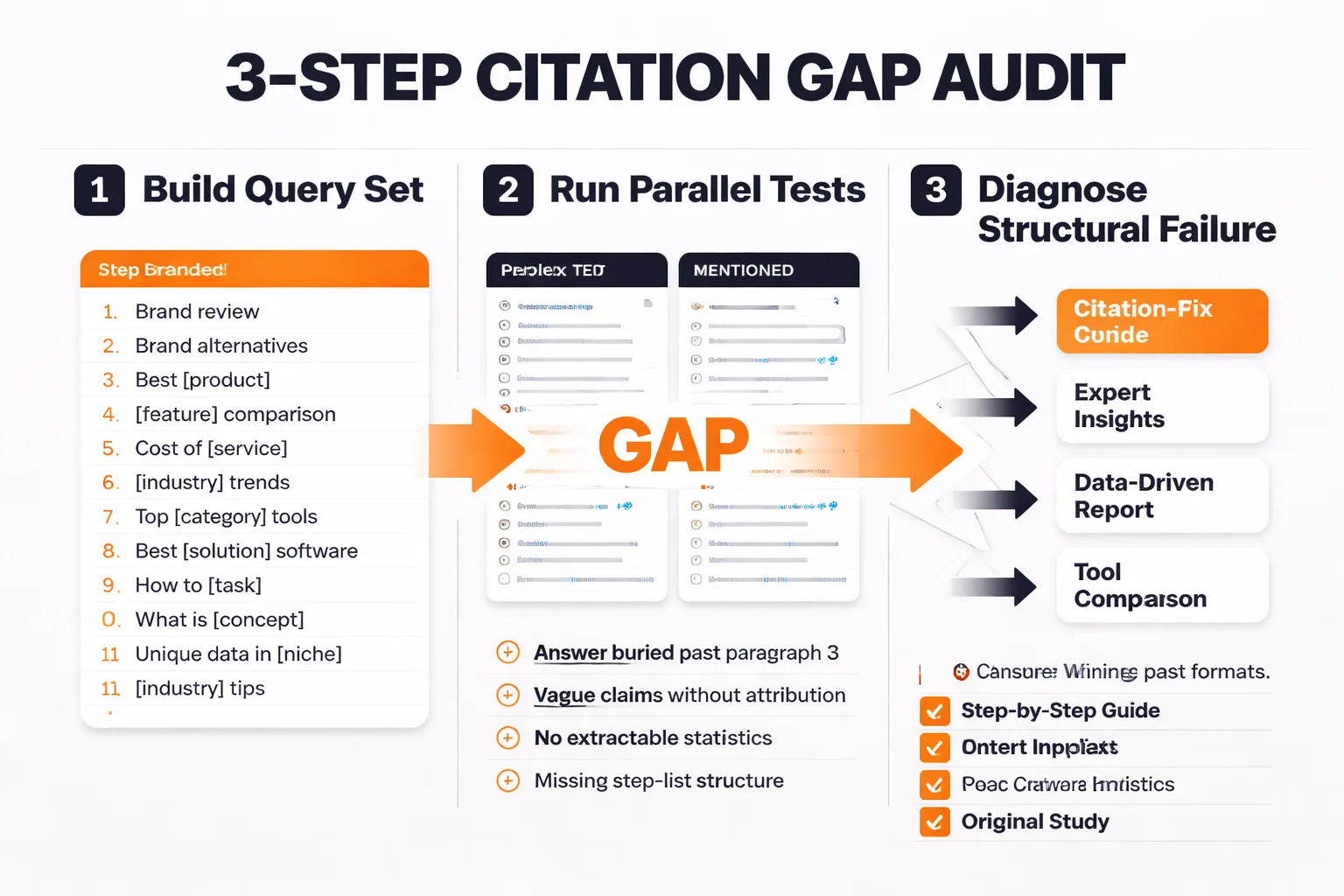 Three steps to measuring your own citation gap