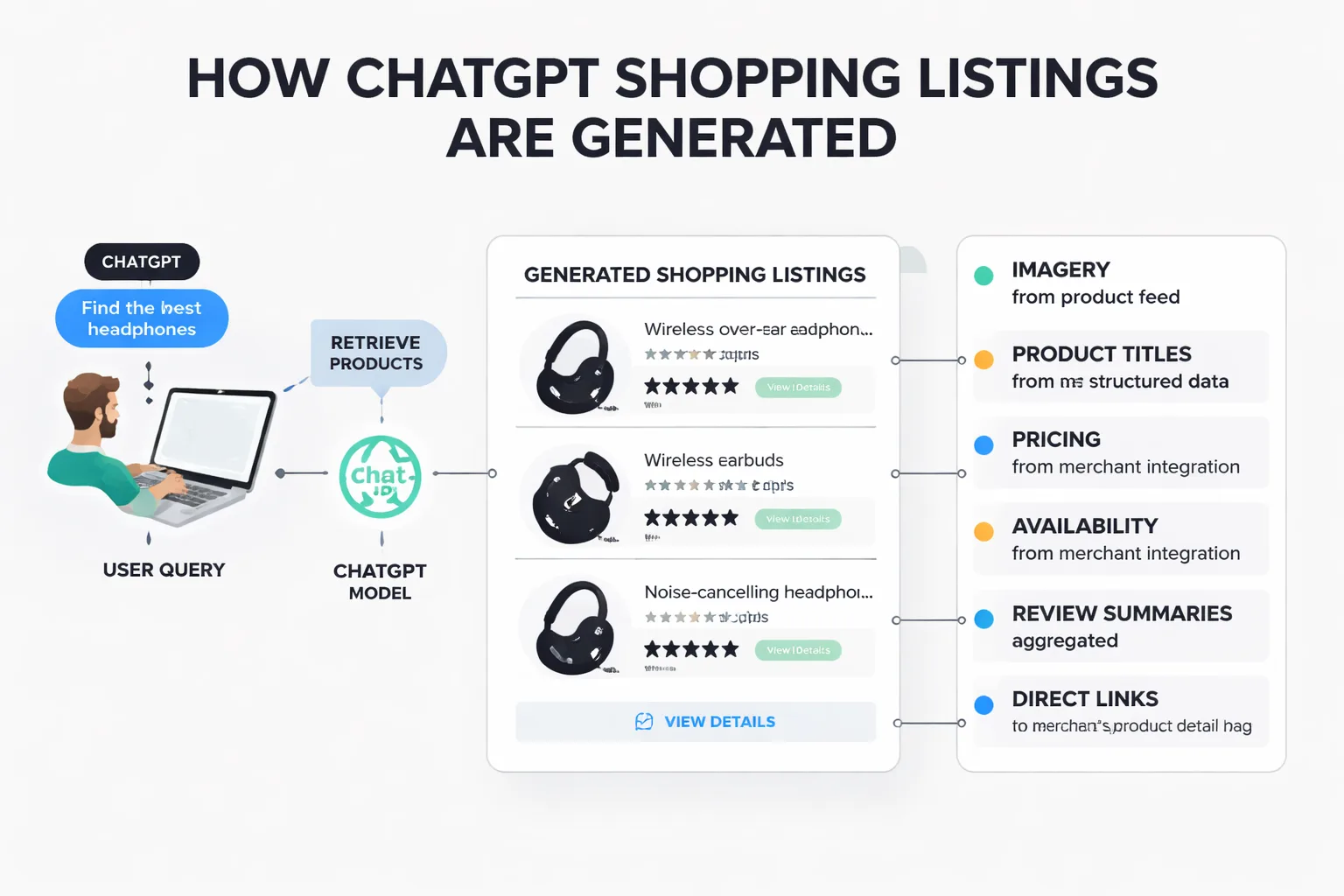 How ChatGPT Shopping retrieves and renders product listings