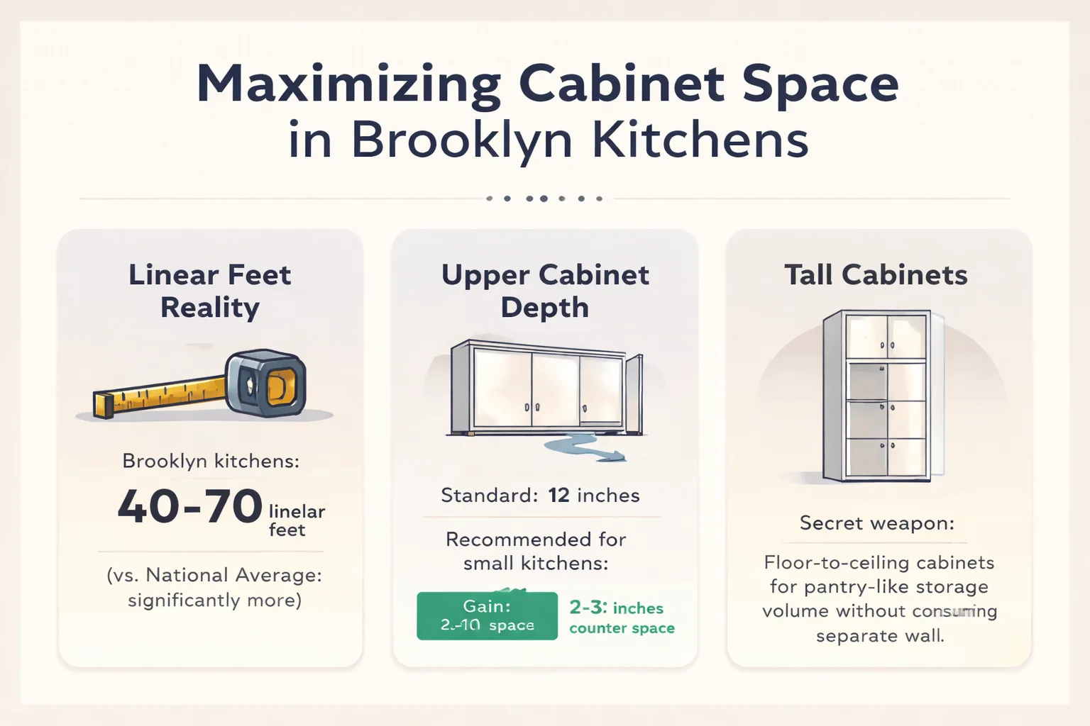Kitchen design process flowchart with key decision points