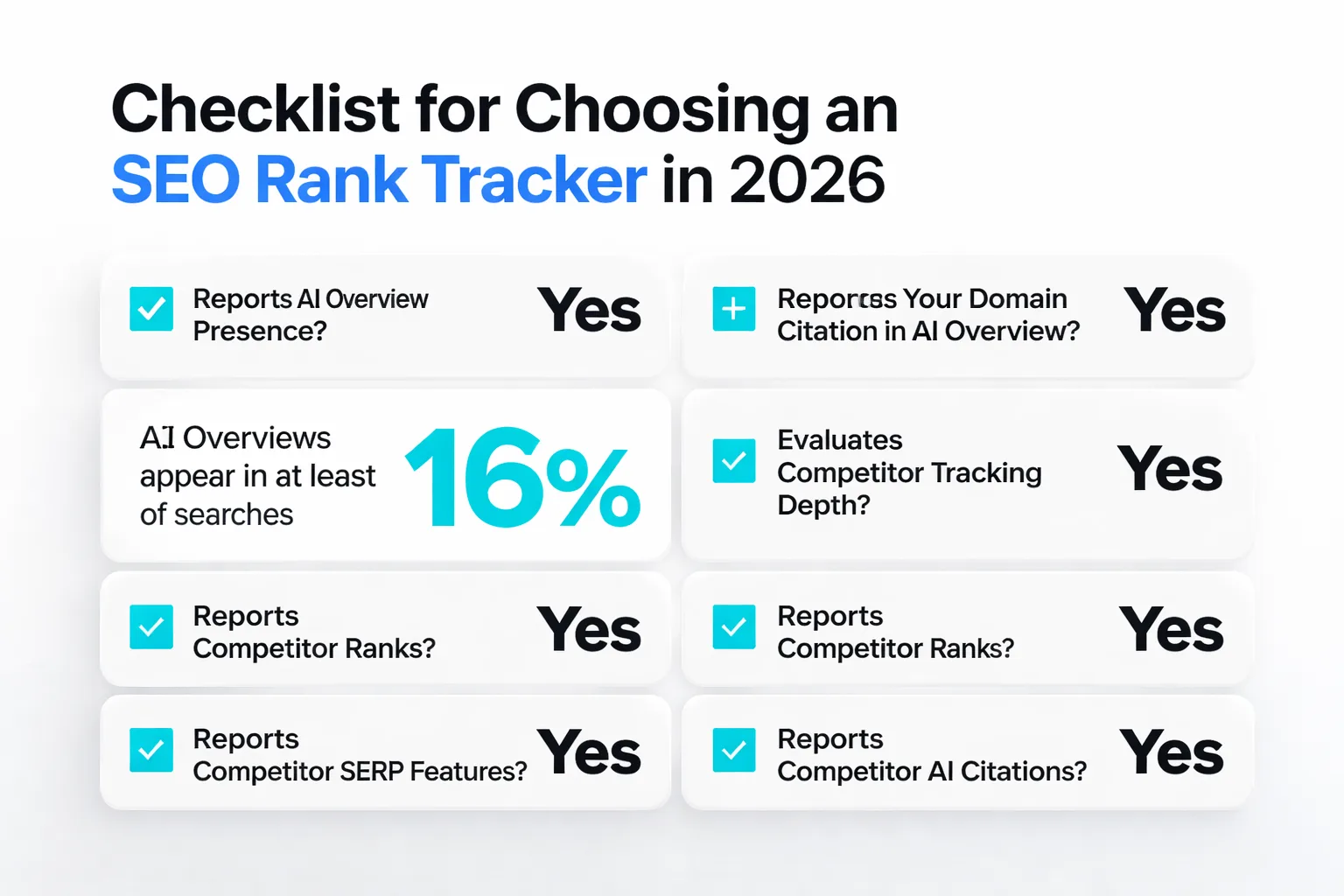 6 must-have features when choosing a rank tracking tool in 2026