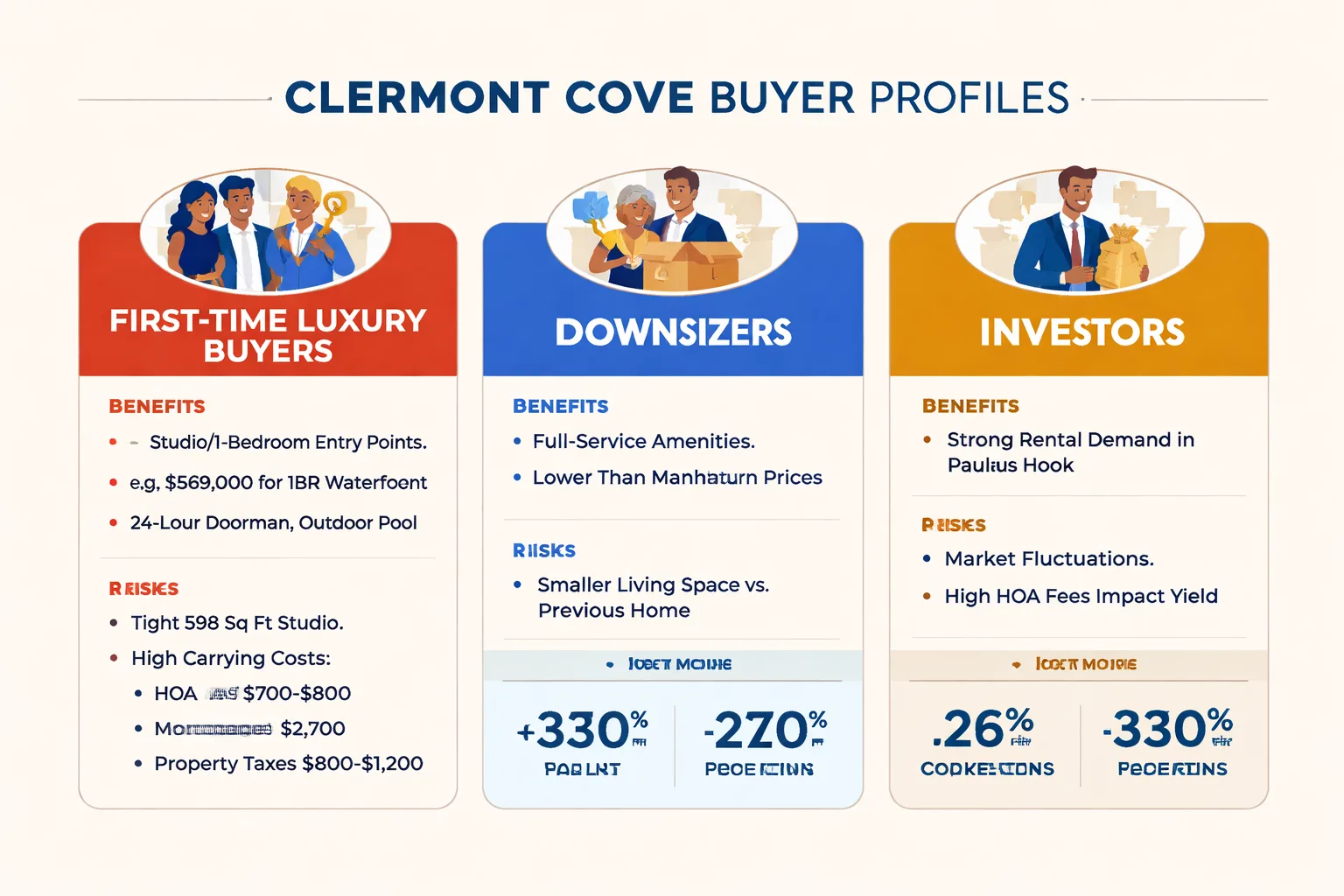 6-item buyer due diligence checklist for Clermont Cove