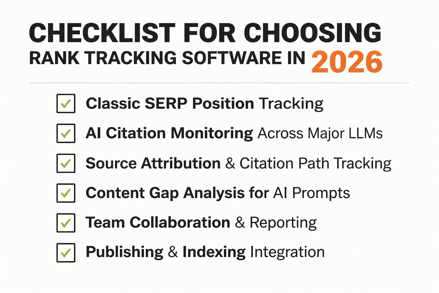 6 must-have features for 2026 rank trackers