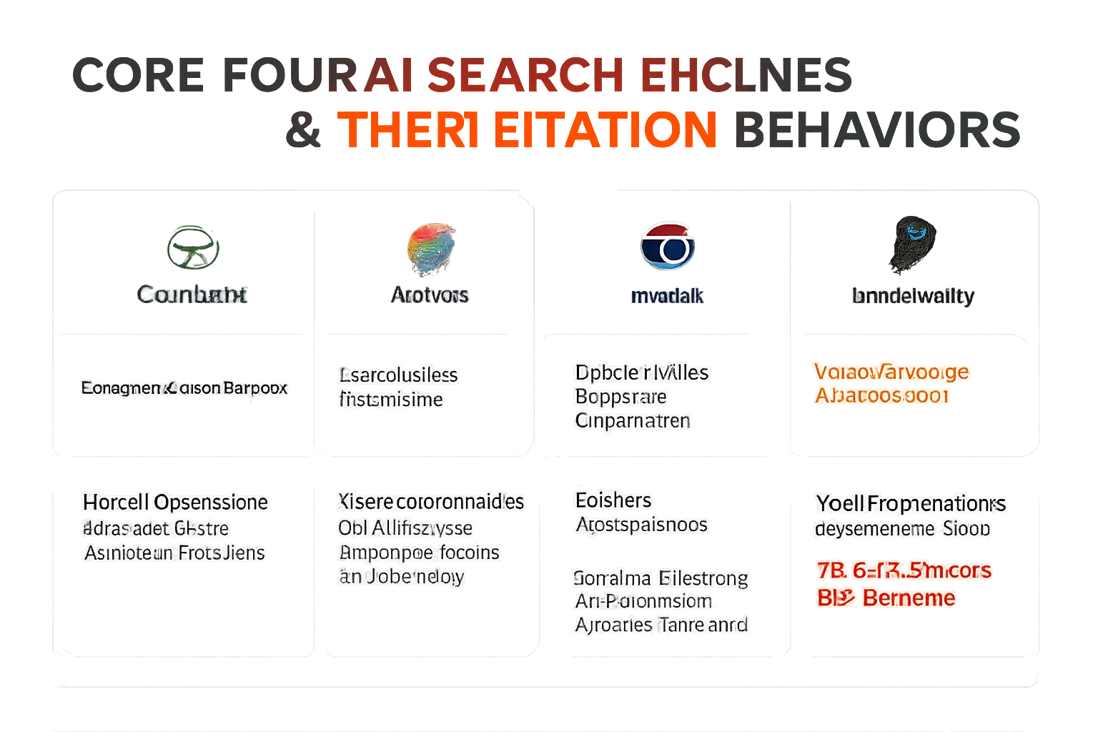 AI search engines comparison matrix