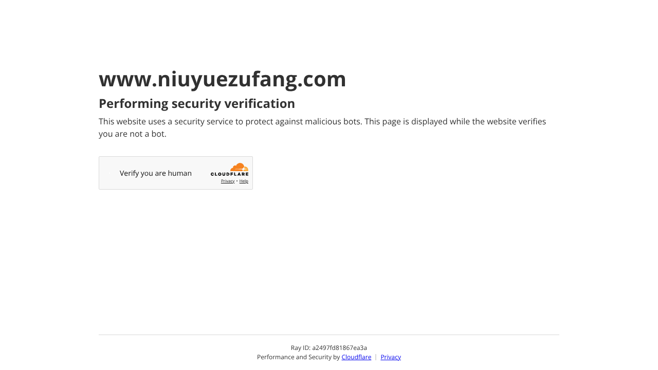 Screenshot of 纽约租房网's landing page