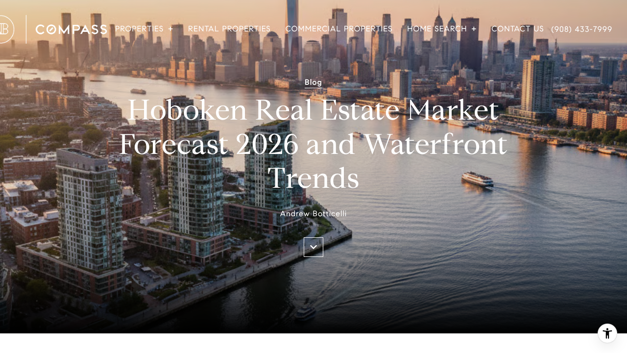 Screenshot of Hoboken's landing page